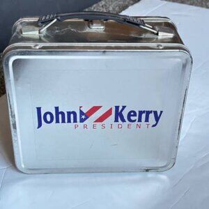 Vintage 2004 John Kerry President Lunch Box - Collectible